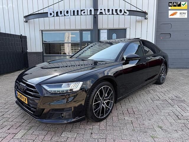 Zwart Gebruikt 2018 Audi A8 S-line plus Sedan | € 40.950 (Eerlijke prijs) - Afbeelding 1/4