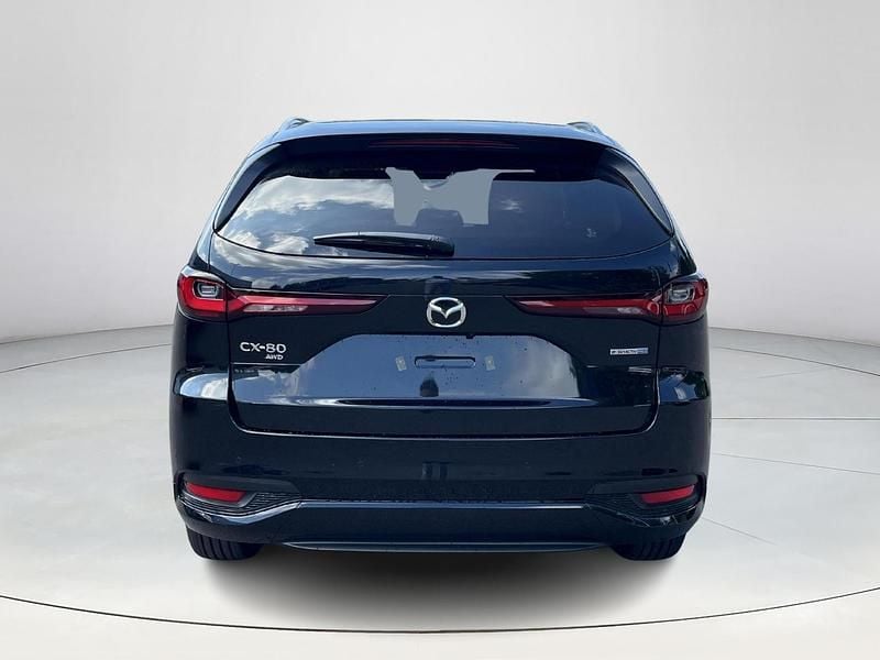 Nieuw Mazda CX-80 Homura-Line 328 PK (241 kW) 2025 Zwart SUV