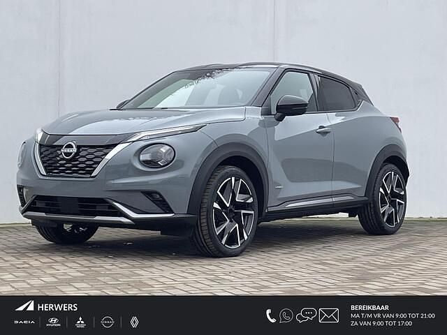 Nieuw Nissan Juke Pack 143 PK (105 kW) 2026 Ceramic grey/black SUV