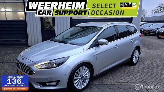 Occasion Ford Focus Titanium 125 PK (91 kW) 2017 Grijs Stationwagen
