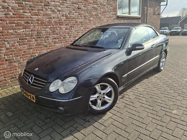 Occasion Mercedes CLK200 Avantgarde 163 PK (119 kW) 2005 Zwart Cabriolet