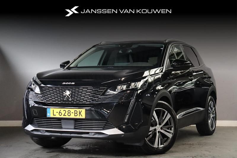 Zwart Gebruikt 2021 Peugeot 3008 Allure SUV | € 21.445 (Eerlijke prijs) - Afbeelding 1/4
