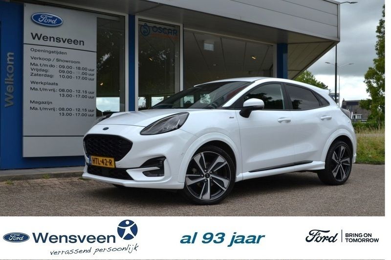 Wit Gebruikt 2021 Ford Puma ST-Line X SUV | € 21.640 (Eerlijke prijs) - Afbeelding 1/3