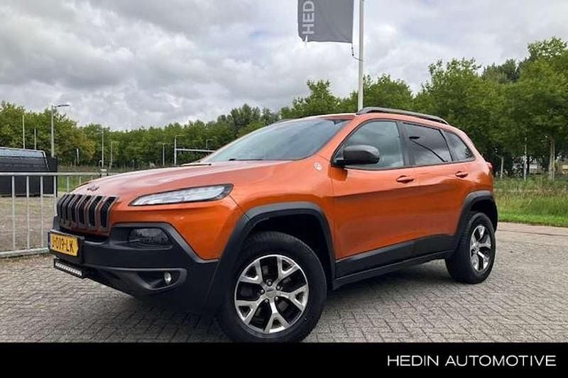Oranje Gebruikt 2015 Jeep Cherokee Limited SUV | € 17.995 - Afbeelding 1/3