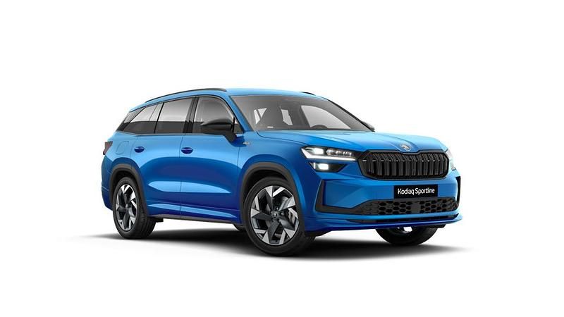 Race blue Nieuw 2026 Skoda Kodiaq Business Line SUV | € 55.250 (Iets duurder) - Afbeelding 1/1