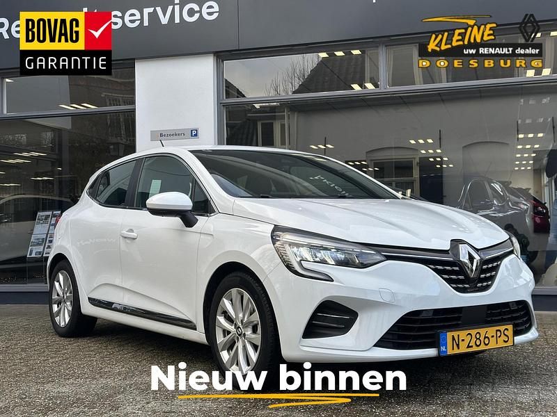 Wit Gebruikt 2021 Renault Clio V Intens Hatchback | € 17.645 (Goede deal) - Afbeelding 1/3