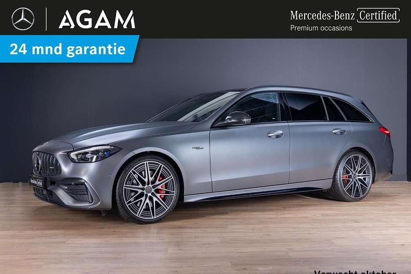 Grijs Gebruikt 2025 Mercedes C43 AMG AMG Stationwagen | € 114.950 - Afbeelding 1/4