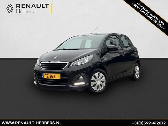 Zwart Gebruikt 2018 Peugeot 108 Active Hatchback | € 8.450 (Eerlijke prijs) - Afbeelding 1/4