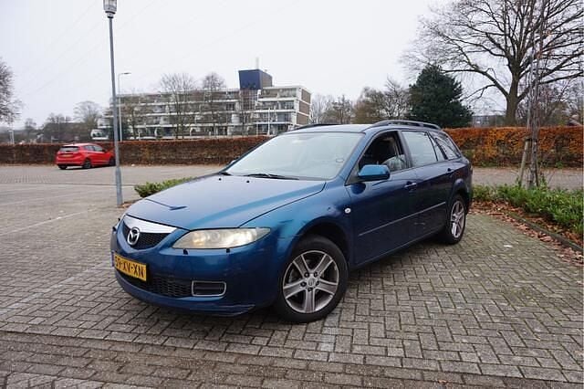Blauw Gebruikt 2007 Mazda 6 Stationwagen | € 699 (Super prijs) - Afbeelding 1/4