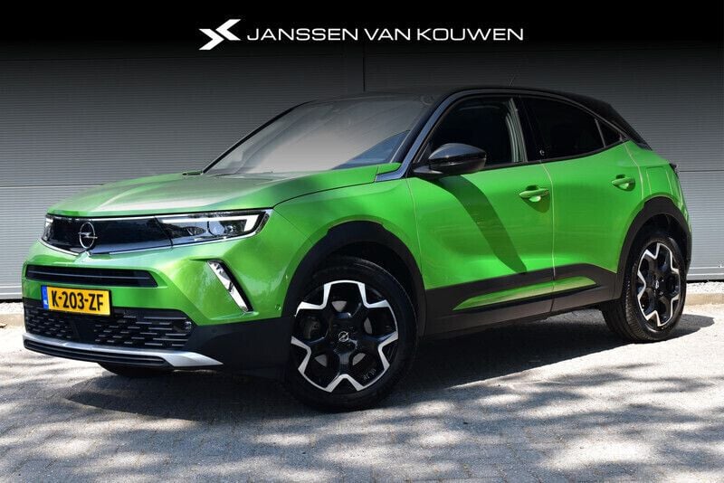 Groen Gebruikt 2021 Opel Mokka-e Ultimate SUV | € 18.495 (Eerlijke prijs) - Afbeelding 1/4