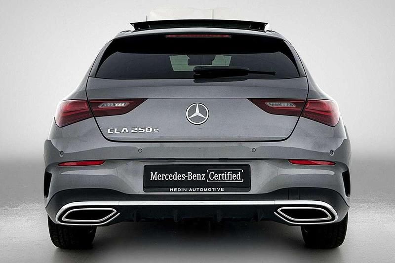 Occasion Mercedes CLA250e Shooting Brake AMG line 163 PK (119 kW) 2025 Grijs Stationwagen