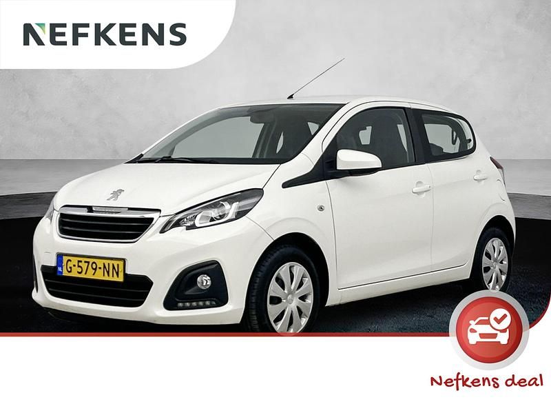 Wit Gebruikt 2019 Peugeot 108 Active Hatchback | € 8.825 (Eerlijke prijs) - Afbeelding 1/4