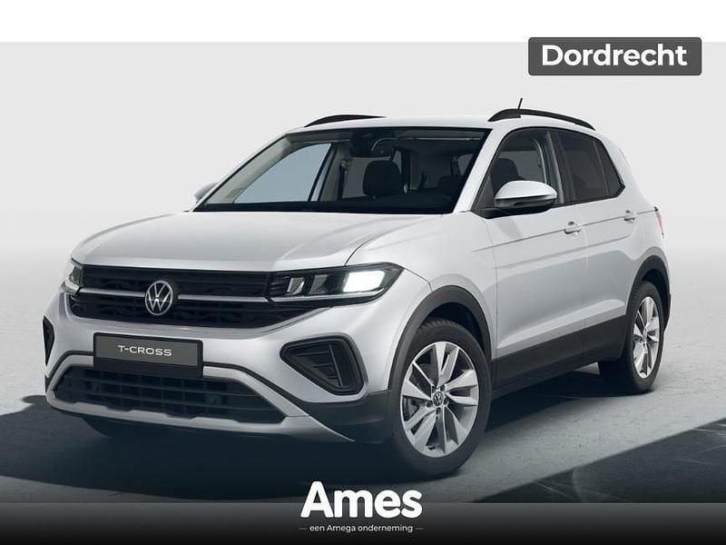 Zilver Nieuw 2025 VW T-Cross Edition SUV | € 34.895 (Eerlijke prijs) - Afbeelding 1/4
