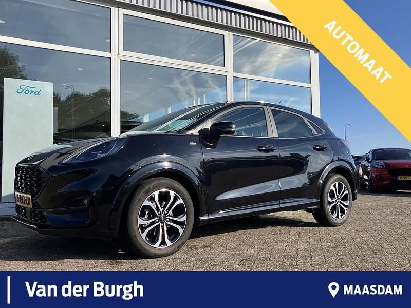 Zwart Gebruikt 2021 Ford Puma ST-Line SUV | € 22.990 (Eerlijke prijs) - Afbeelding 1/4