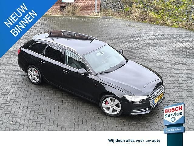 Zwart Occasion 2011 Audi A6 Proline Stationwagen | € 6.950 (Goede deal) - Afbeelding 1/4