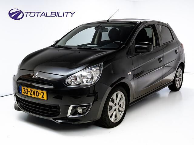 Occasion Mitsubishi Space Star Intense+ 82 PK (60 kW) 2013 Zwart MPV