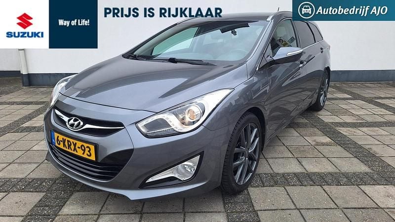 Grijs Gebruikt 2013 Hyundai i40 Stationwagen | € 9.950 (Eerlijke prijs) - Afbeelding 1/4