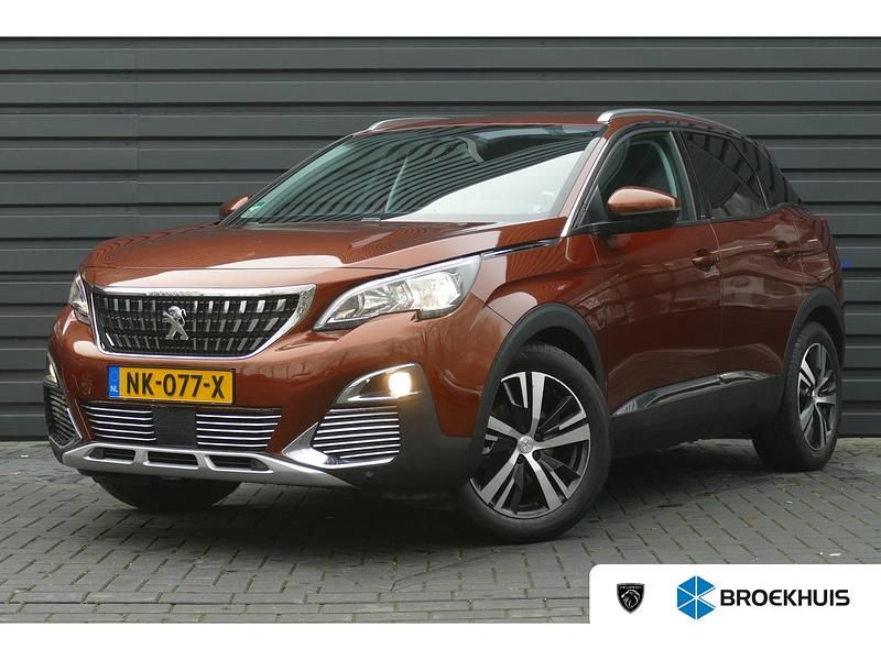 Bruin Gebruikt 2017 Peugeot 3008 Allure SUV | € 16.395 (Eerlijke prijs) - Afbeelding 1/4