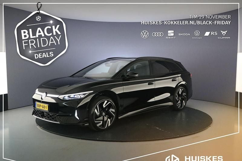 Zwart Gebruikt 2025 VW ID.7 GTX Stationwagen | € 62.900 (Duur) - Afbeelding 1/4