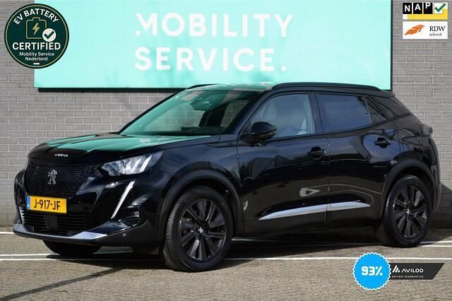 Zwart Occasion 2020 Peugeot e-2008 GTi SUV | € 17.964 (Iets duurder) - Afbeelding 1/4