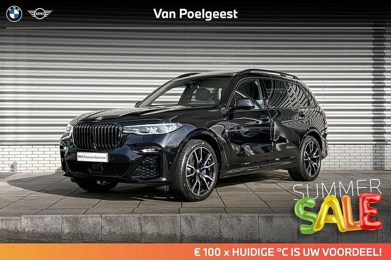 Saphirschwarz metallic (zwart metallic) Gebruikt 2022 BMW X7 Executive SUV | € 97.900 (Super prijs) - Afbeelding 1/4
