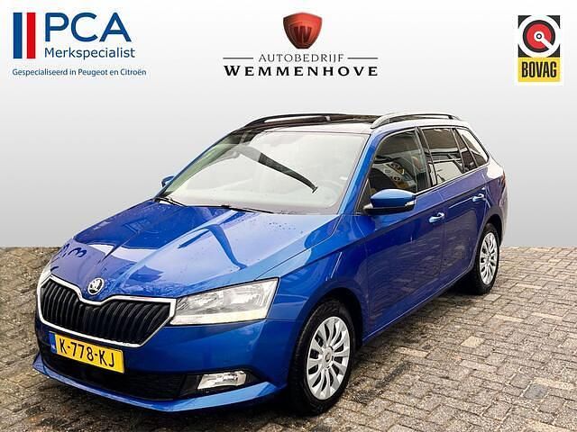Occasion Skoda Fabia Business Line 97 PK (71 kW) 2021 Blauw Stationwagen