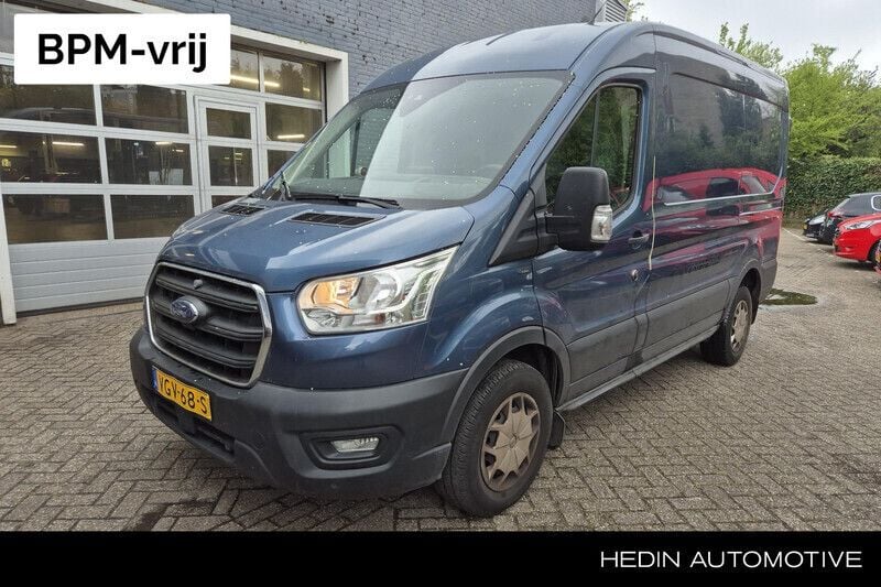 Blauw Gebruikt 2020 Ford Transit Trend Van | € 20.945 (Super prijs) - Afbeelding 1/4