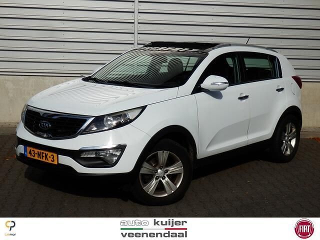 Wit Gebruikt 2010 Kia Sportage SUV | € 6.940 (Eerlijke prijs) - Afbeelding 1/4