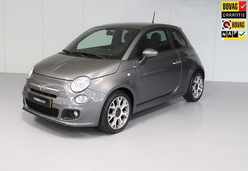 Grijs Gebruikt 2015 Fiat 500S Hatchback | € 7.250 (Eerlijke prijs) - Afbeelding 1/4