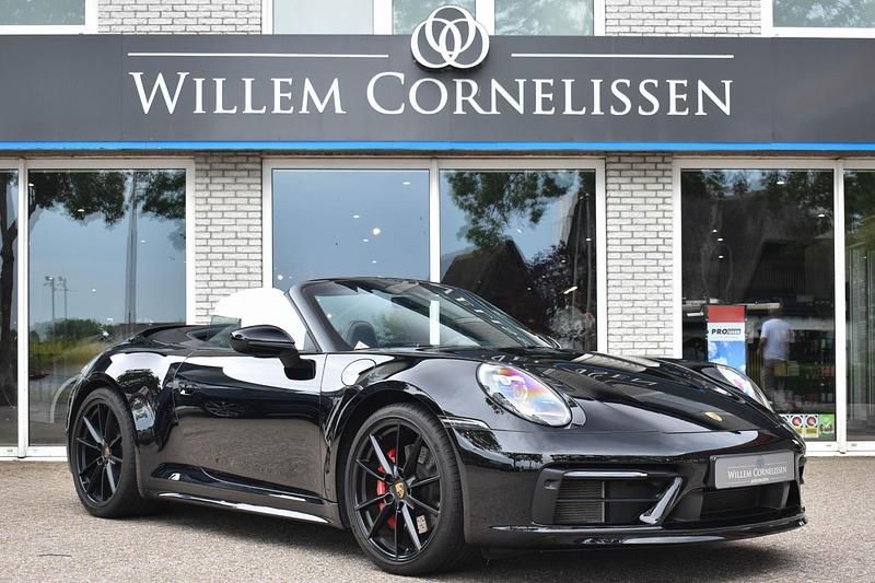Zwart Gebruikt 2020 Porsche 911 Carrera S Cabriolet Sport Cabriolet | € 152.950 (Eerlijke prijs) - Afbeelding 1/4