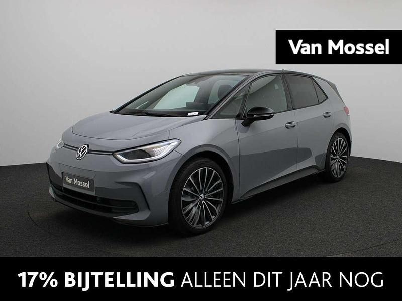 Zwart Nieuw 2025 VW ID.3 Pro Hatchback | € 38.900 (Iets duurder) - Afbeelding 1/4