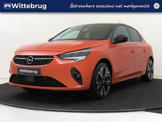 Occasion Opel Corsa-e Elegance 100 kW (136 PK) 2020 Oranje (metallic) Hatchback