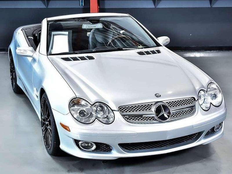 Zilver Gebruikt 2007 Mercedes SL55 AMG AMG Cabriolet | € 22.500 - Afbeelding 1/4