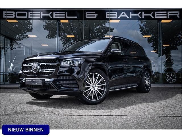Zwart Gebruikt 2023 Mercedes GLS450 AMG line SUV | € 159.950 - Afbeelding 1/4