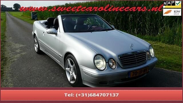 Grijs Gebruikt 2000 Mercedes 320 Elegance Cabriolet | € 7.950 (Iets duurder) - Afbeelding 1/4