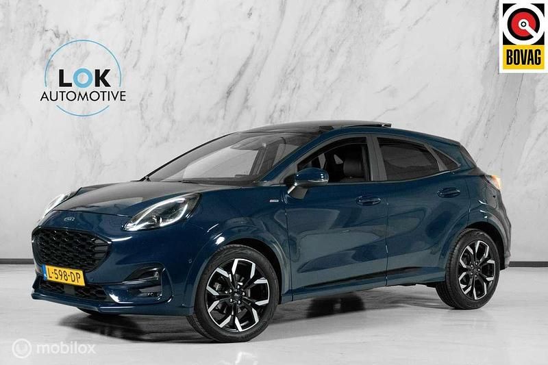 Blauw Gebruikt 2021 Ford Puma ST-Line X SUV | € 21.999 (Eerlijke prijs) - Afbeelding 1/4
