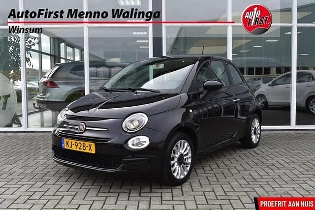 Zwart Gebruikt 2016 Fiat 500 Pop Star Hatchback | € 7.995 (Eerlijke prijs) - Afbeelding 1/4