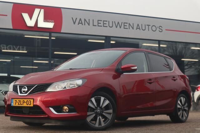 Rood Gebruikt 2015 Nissan Pulsar Hatchback | € 5.948 - Afbeelding 1/4