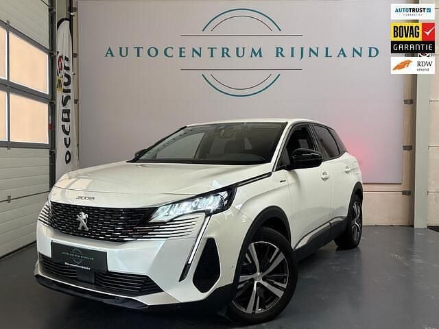 Wit Gebruikt 2022 Peugeot 3008 Allure SUV | € 23.999 (Super prijs) - Afbeelding 1/3