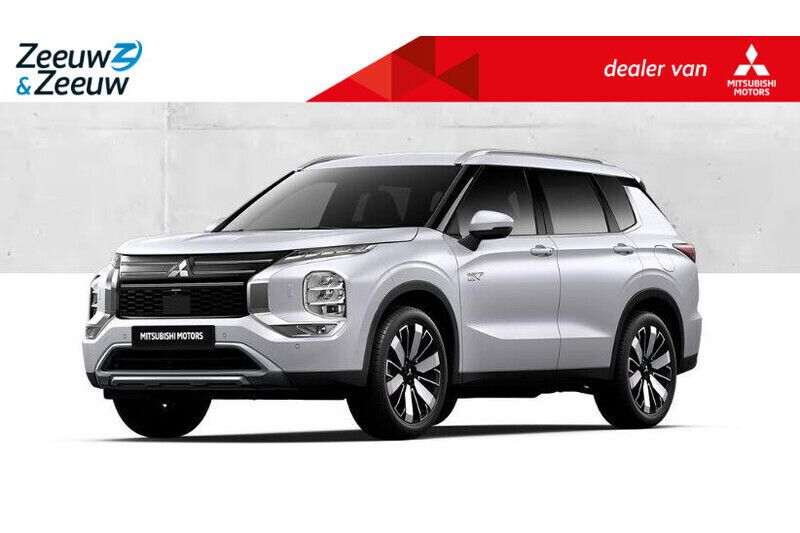 Wit Nieuw 2025 Mitsubishi Outlander P-HEV Edition SUV | € 55.390 (Eerlijke prijs) - Afbeelding 1/4