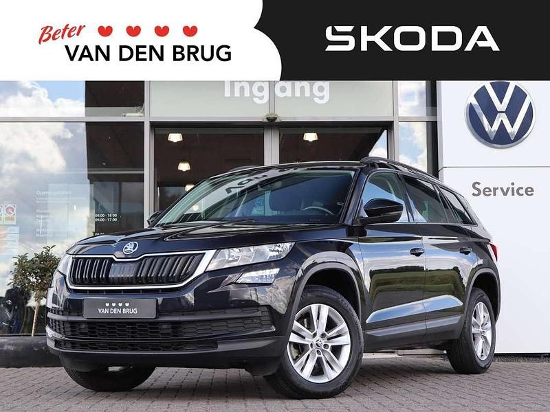 Zwart Gebruikt 2020 Skoda Kodiaq Executive SUV | € 33.950 (Eerlijke prijs) - Afbeelding 1/4