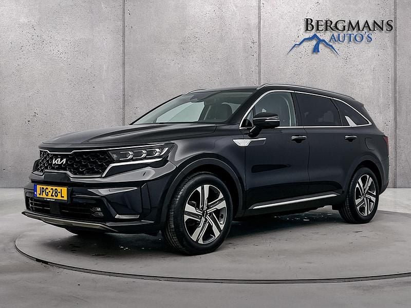 Zwart (metallic) Gebruikt 2022 Kia Sorento SUV | € 43.600 (Eerlijke prijs) - Afbeelding 1/4