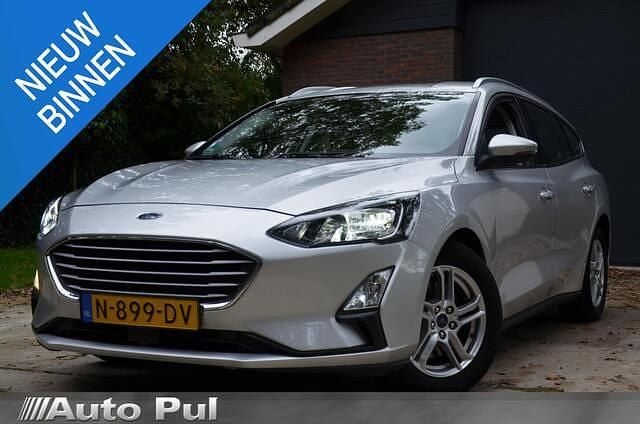 Grijs Gebruikt 2021 Ford Focus Business Edition Stationwagen | € 12.500 (Super prijs) - Afbeelding 1/4