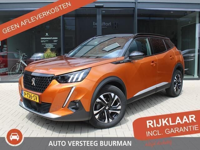 Oranje Gebruikt 2022 Peugeot 2008 GTi SUV | € 21.950 (Eerlijke prijs) - Afbeelding 1/4