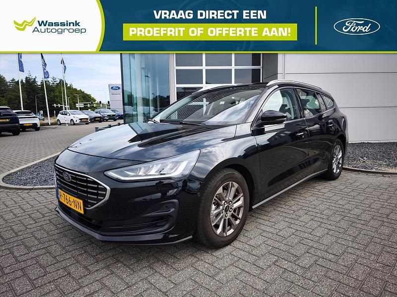Zwart Occasion 2022 Ford Focus Business Edition Stationwagen | € 20.900 (Eerlijke prijs) - Afbeelding 1/4