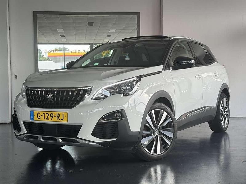 Wit Gebruikt 2019 Peugeot 3008 MPV | € 15.950 (Eerlijke prijs) - Afbeelding 1/4