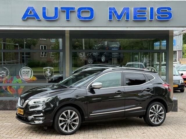 Zwart, metallic lak Gebruikt 2018 Nissan Qashqai Tekna+ SUV | € 16.900 (Eerlijke prijs) - Afbeelding 1/4