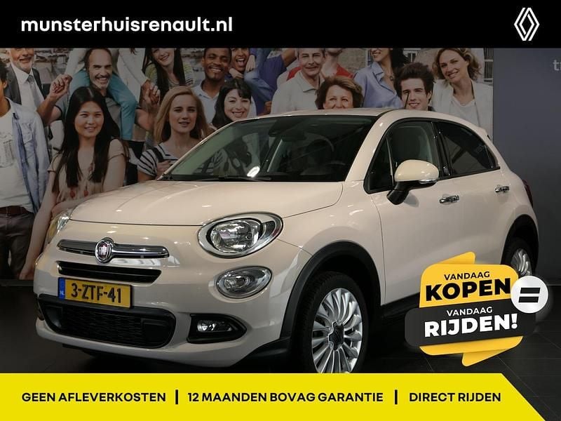 Creme Gebruikt 2015 Fiat 500X Pop Star SUV | € 10.495 (Eerlijke prijs) - Afbeelding 1/4