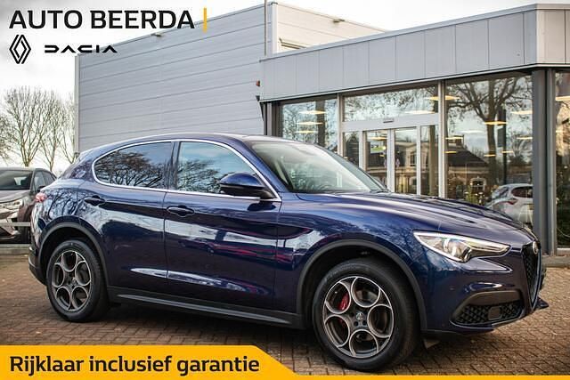 Blauw Gebruikt 2020 Alfa Romeo Stelvio Super SUV | € 35.900 (Super prijs) - Afbeelding 1/4
