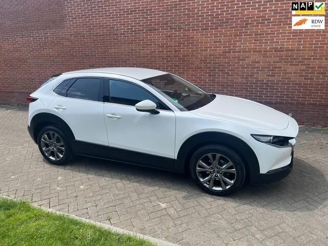 Wit, metallic lak Gebruikt 2020 Mazda CX-30 Luxury SUV | € 14.950 (Goede deal) - Afbeelding 1/4